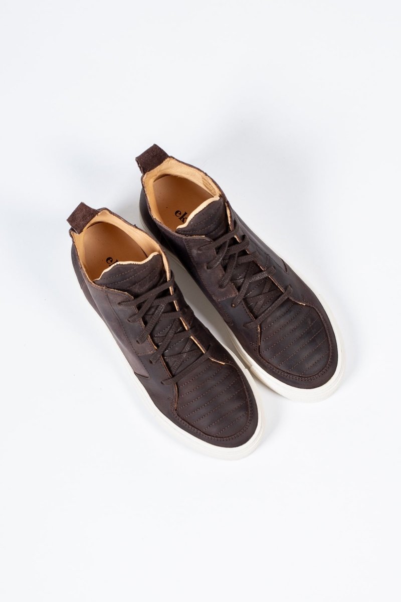 EKNArgan Mid Sneaker | Brown Leather36