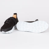 EKNAsh Sneaker | Black Leather + Suede35