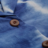 KINGS OF INDIGOAthalie Short Sleeve Shirt | Tie Dye CirclesXS