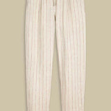 KINGS OF INDIGOLourdes Pants | Linen Stripe RedXS