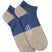 NISHIGUCHI KUTSUSHITABoston Linen Cotton Anklet | Blue23-25 cm