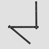 SHINWAFolding Ruler - 1m - 5 fold