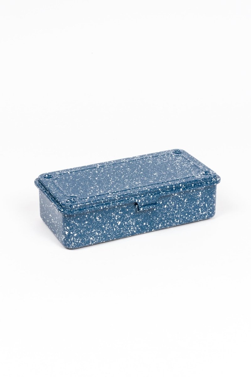TOYO STEELStackable Steel Toolbox - 19cm - Indigo