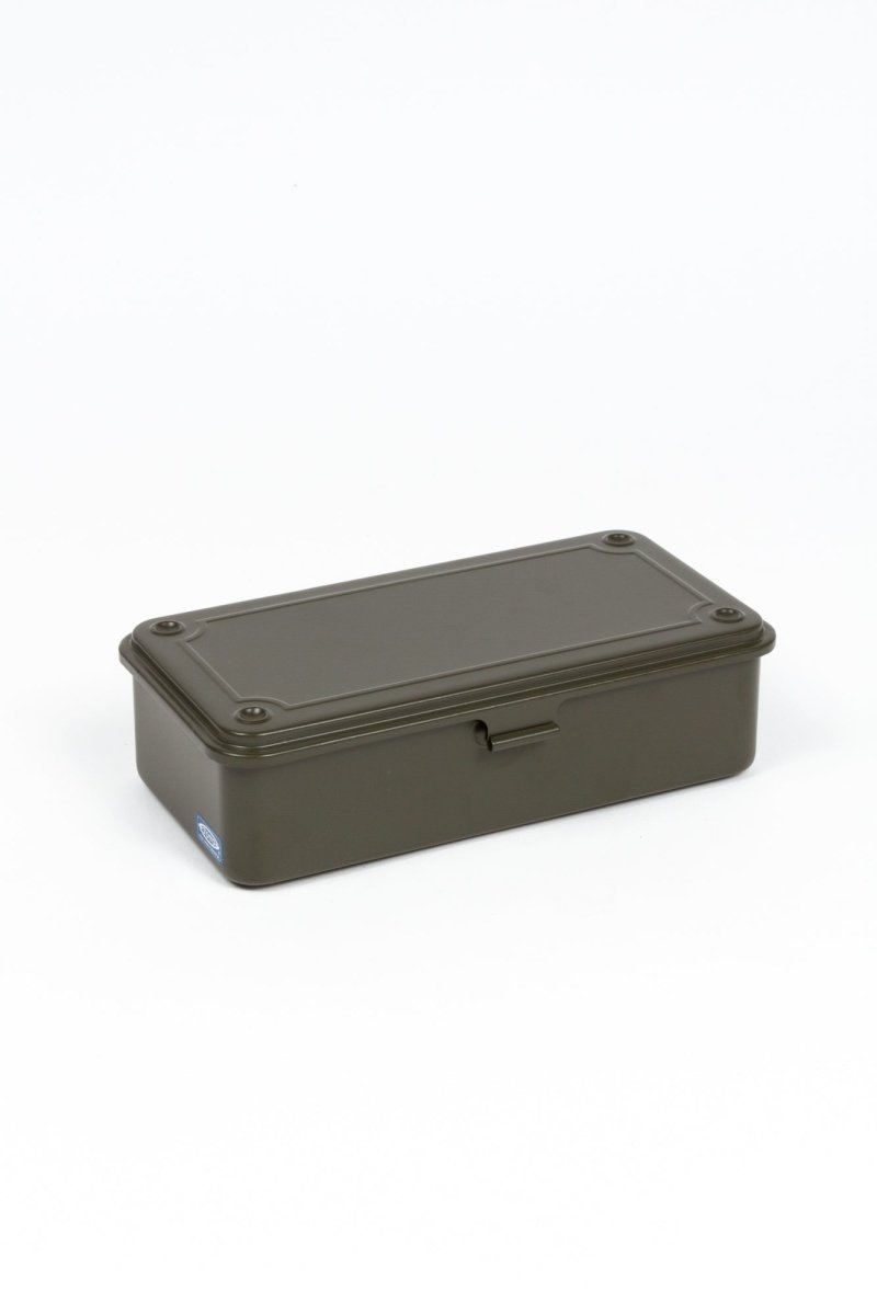 TOYO STEELStackable Steel Toolbox - 19cm - Military Green
