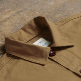 USKEES3001 Button Overshirt | KhakiXS