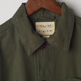 USKEES3001 Button OverShirt | Vine GreenXS