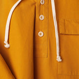 USKEES3012 Button Front Smock | YellowS