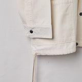 USKEES3013 Button Coach Jacket | CreamXS
