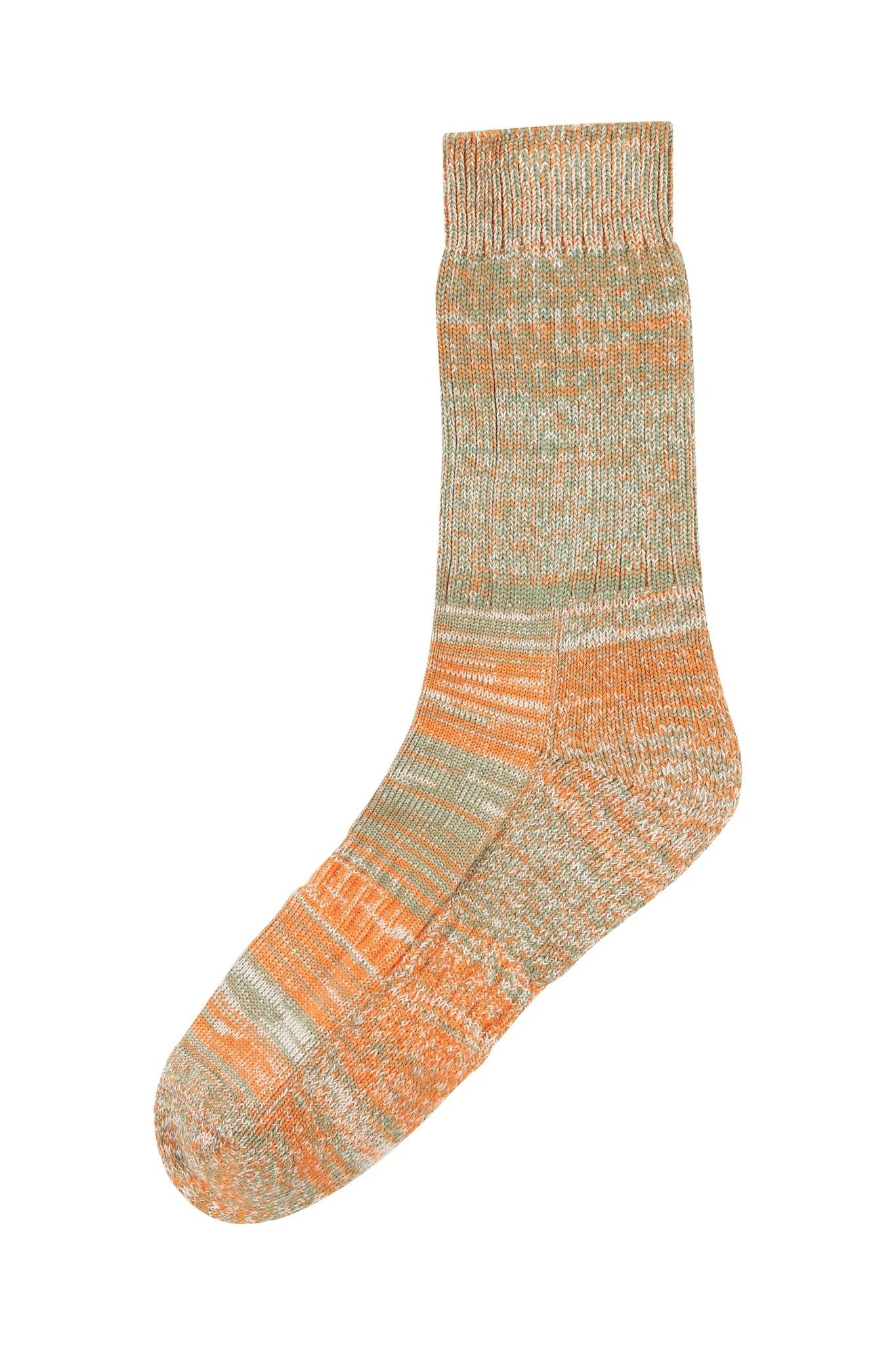 USKEES4006 Organic Cotton Sock | Army GreenS/M